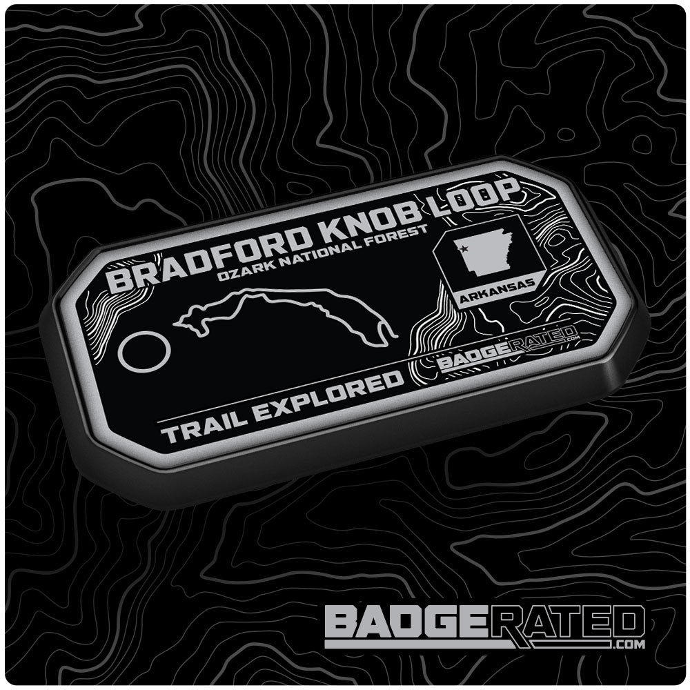 Bradford Knob Loop Trail Badge (Ozark National Forest, AR)
