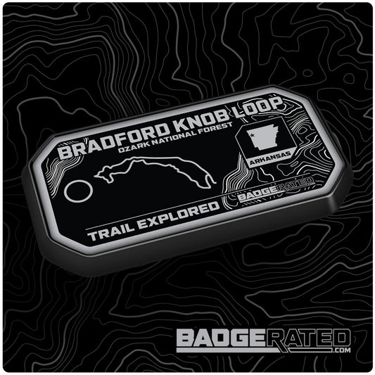 Bradford Knob Loop Trail Badge (Ozark National Forest, AR)
