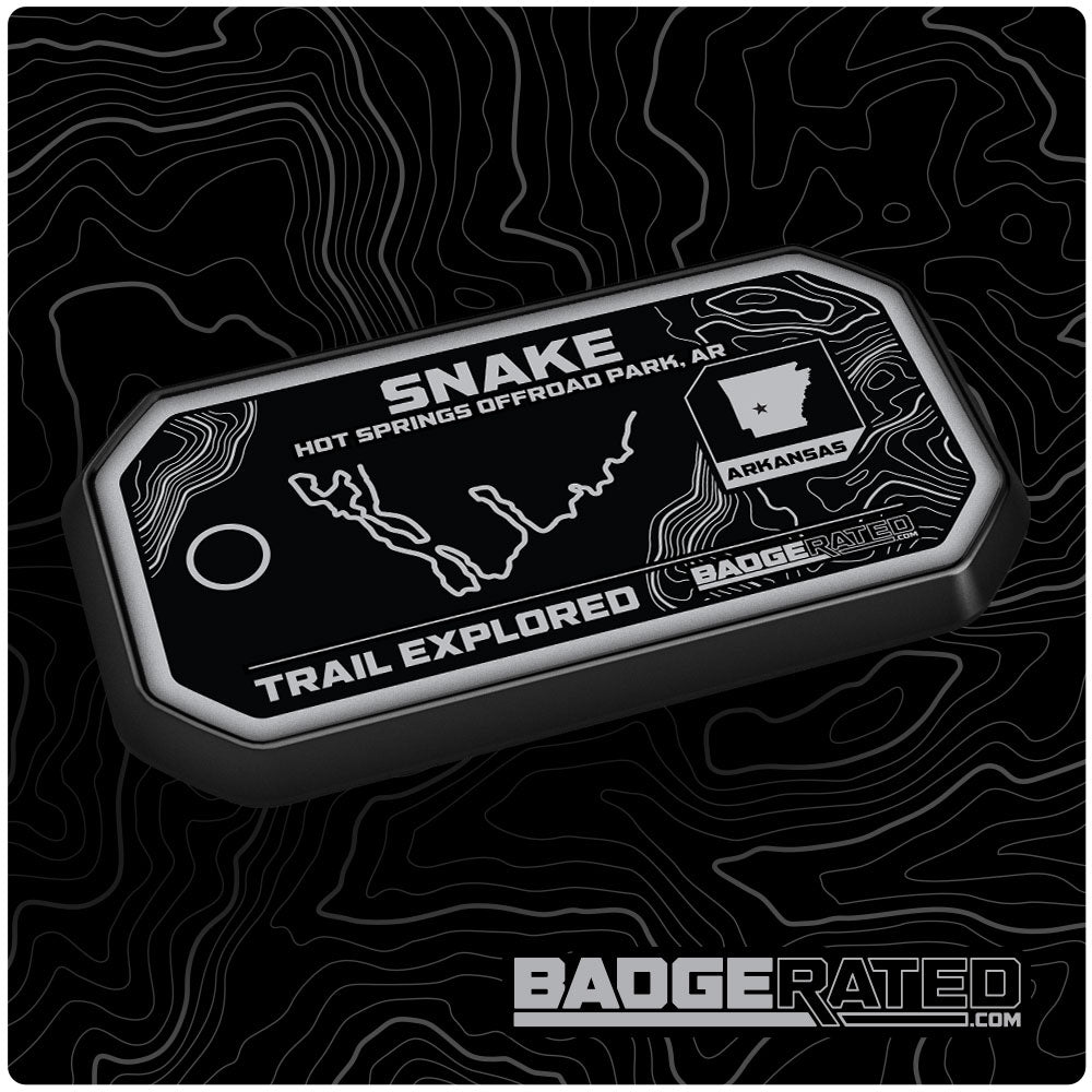 Snake Trail Badge (Hot Springs Off-Road Park, AR)
