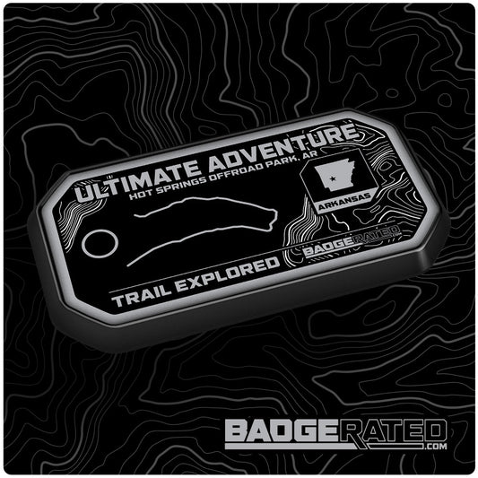 Ultimate Adventure Trail Badge (Hot Springs Off-Road Park, AR)