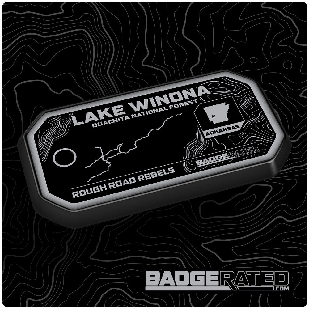 Lake Winona Trail Badge - Rough Road Rebels (Ouachita Nat'l Forest, AR)