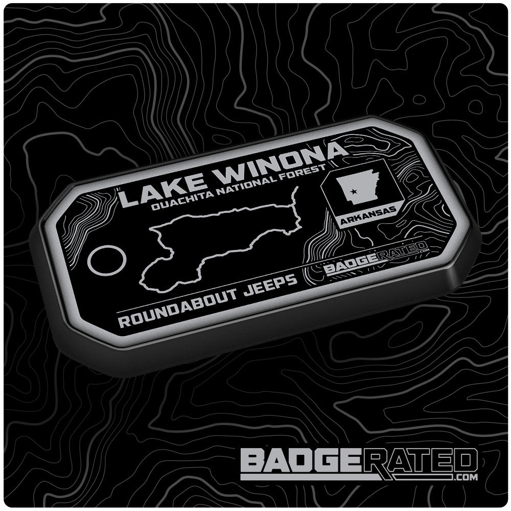 Lake Winona Trail Badge - Roundabout Jps (Ouachita Nat'l Forest, AR)