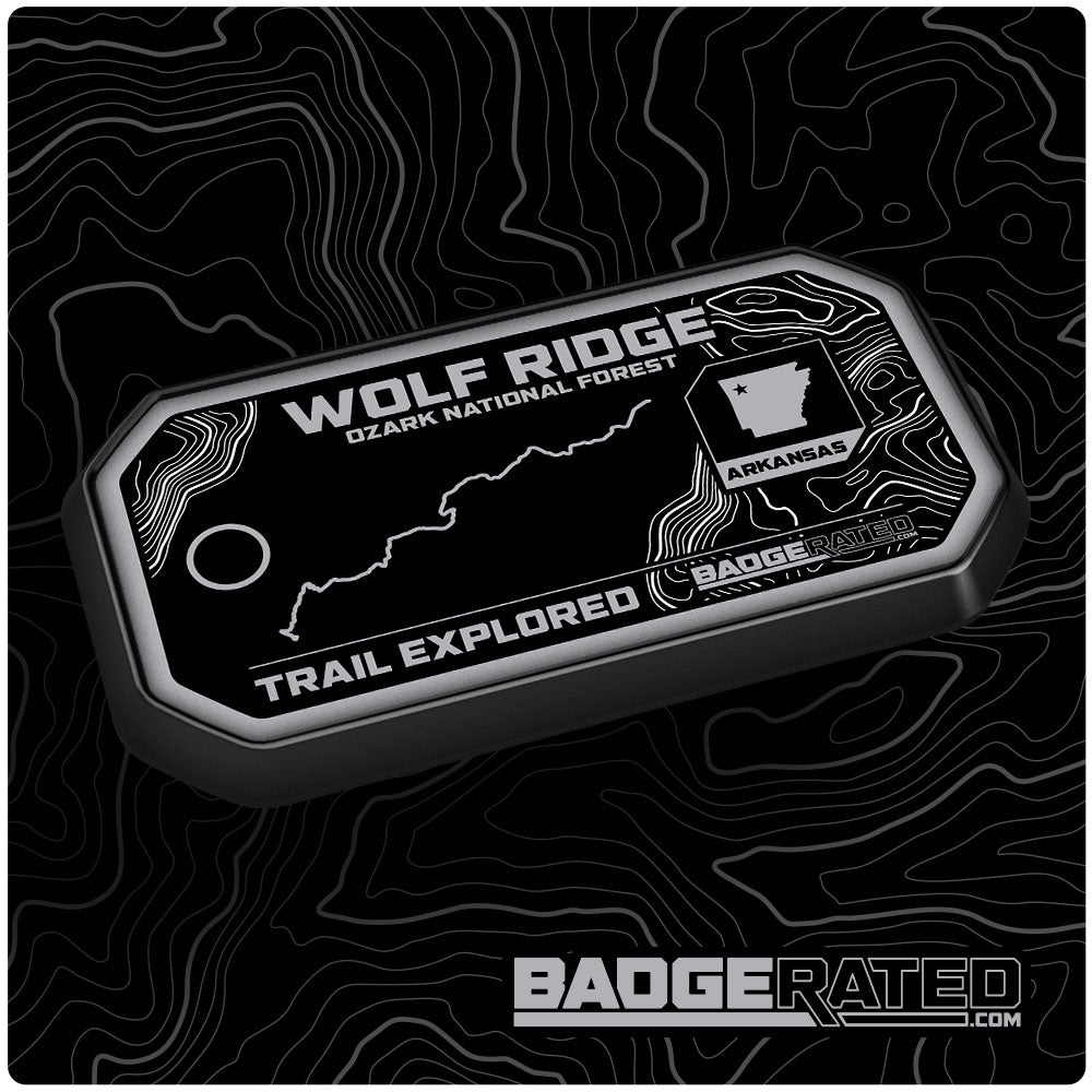 Wolf Ridge Trail Badge (Ozark National Forest, AR)