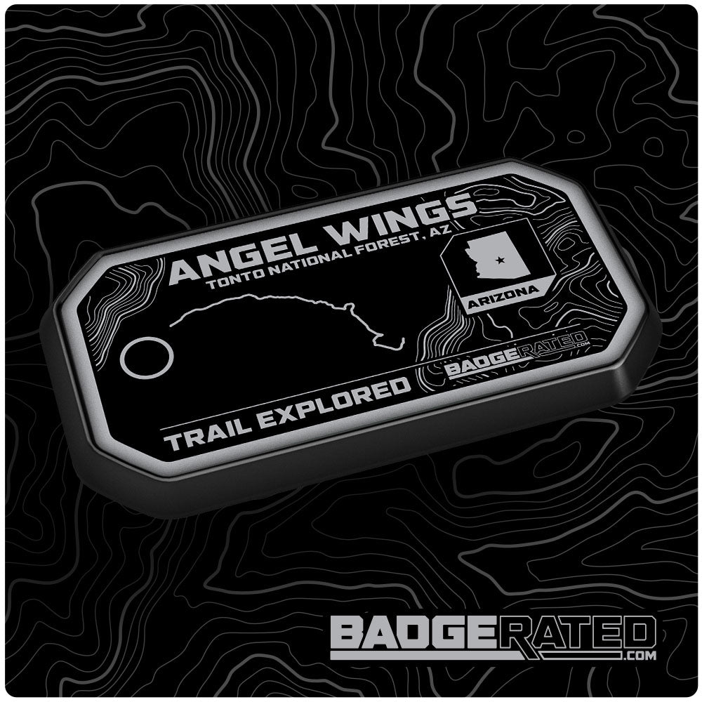 Angel Wings Trail Badge (Tonto National Forest, AZ)