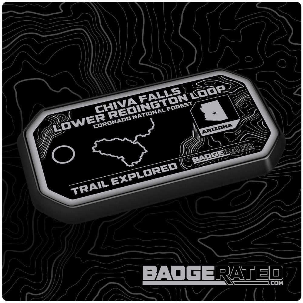 Chiva Falls / Lower Redington Loop Trail Badge (Coronado National Forest, AZ)