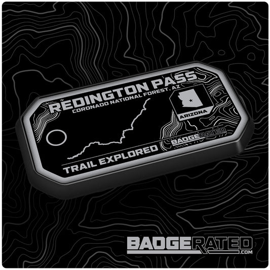 Redington Pass Trail Badge (Coronado National Forest, AZ)