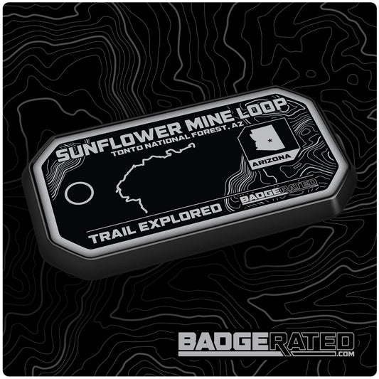 Sunflower Mine Loop Trail Badge (Tonto Nat'l Forest, AZ)