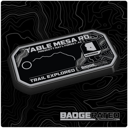 Table Mesa Rd. Trail Badge (New River, AZ)