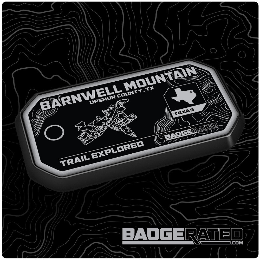 Barnwell Mountain Trail Badge (Upshur County, TX)