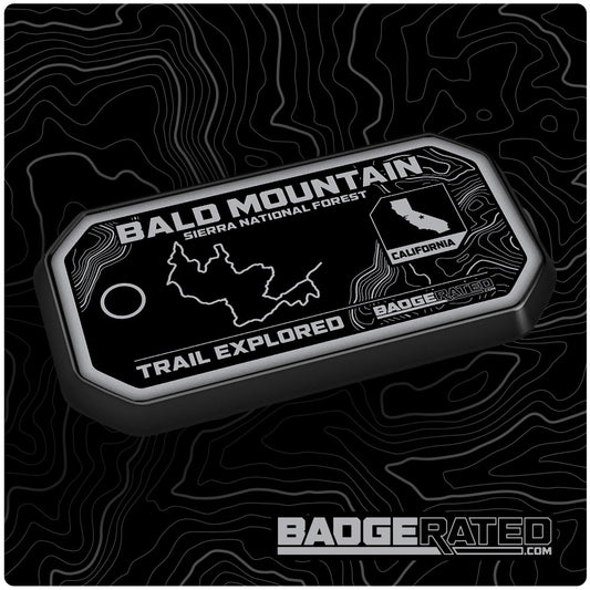 Bald Mountain Trail Badge (Sierra National Forest, CA)