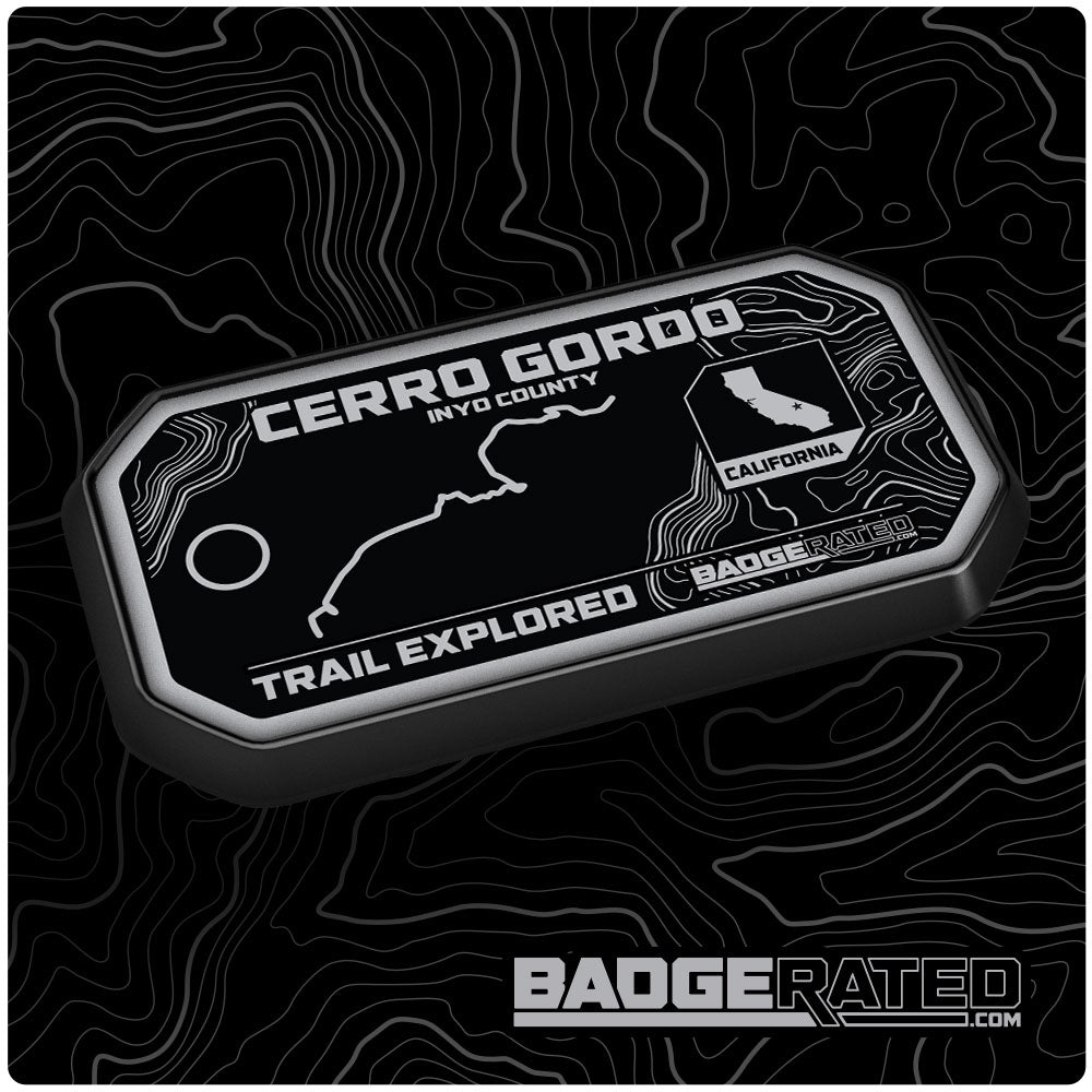 Cerro Gordo Trail Badge (Inyo County, CA)