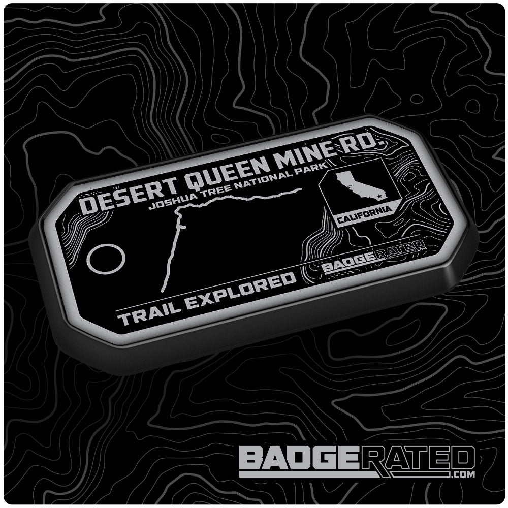 Desert Queen Mine Rd. Trail Badge (Joshua Tree National Park, CA)