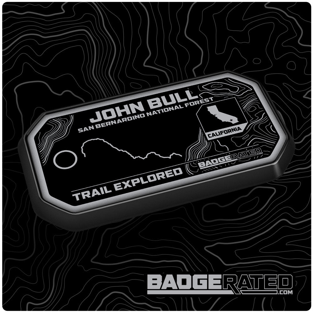 John Bull Trail Badge (San Bernardino National Forest, CA)