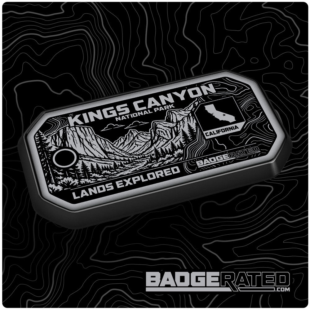 Kings Canyon National Park Lands Badge (California)