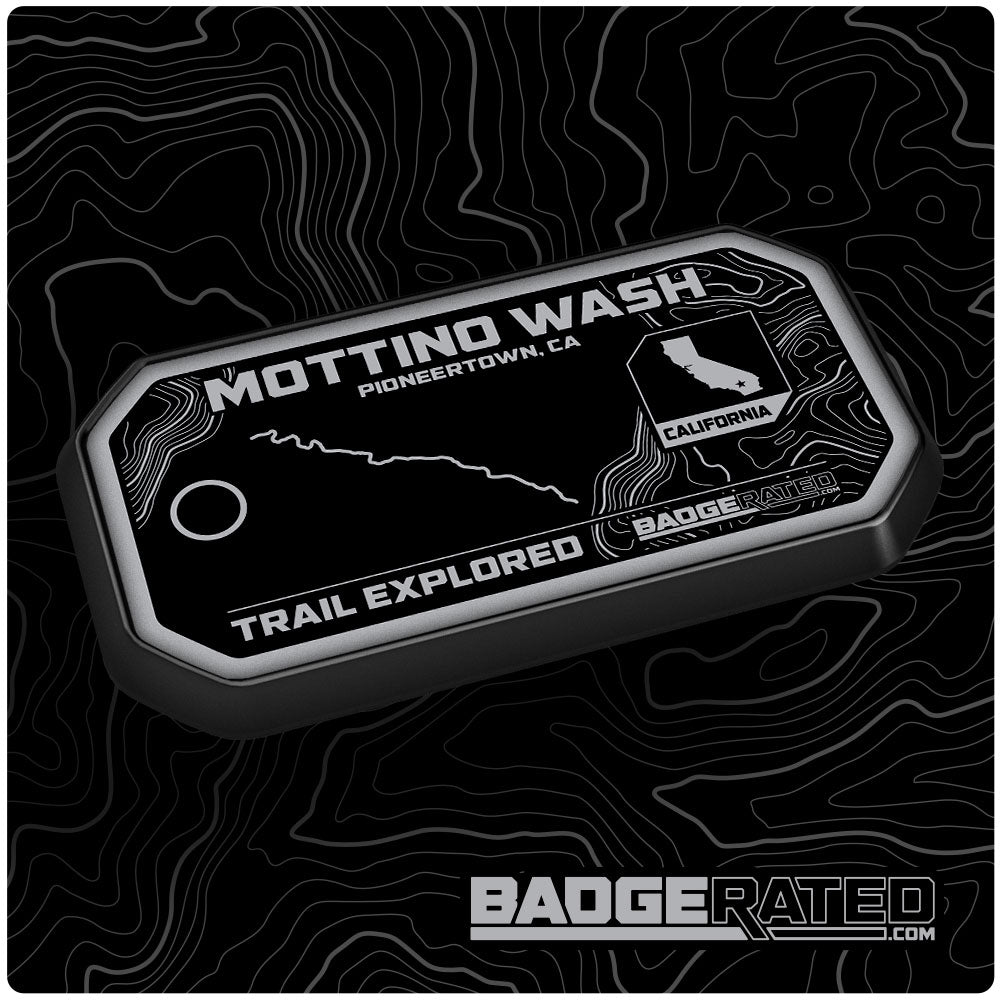 Mottino Wash Trail Badge (Pioneertown, CA)