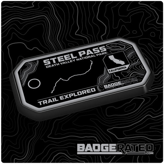 Steel Pass Trail Badge (Death Valley National Park, CA)