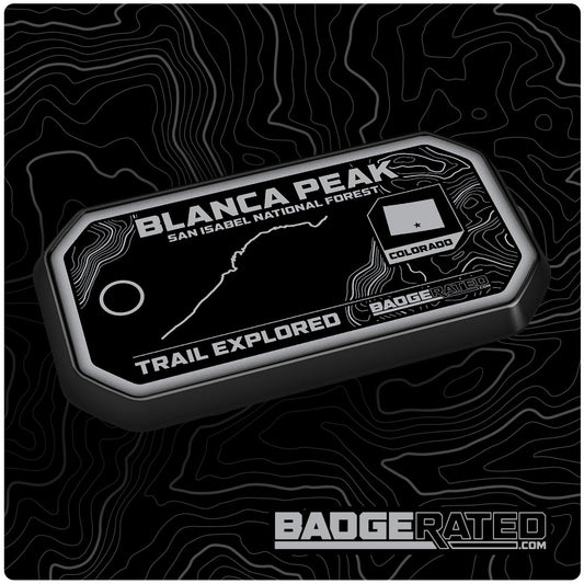 Blanca Peak Trail Badge (San Isabel National Forest, CO)