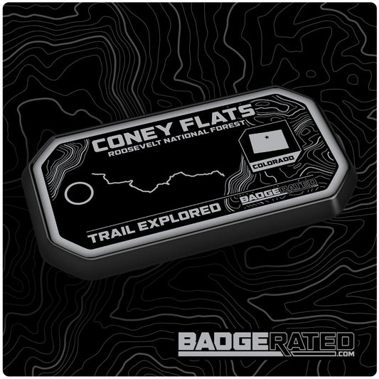 Coney Flats Trail Badge (Roosevelt National Forest, CO)