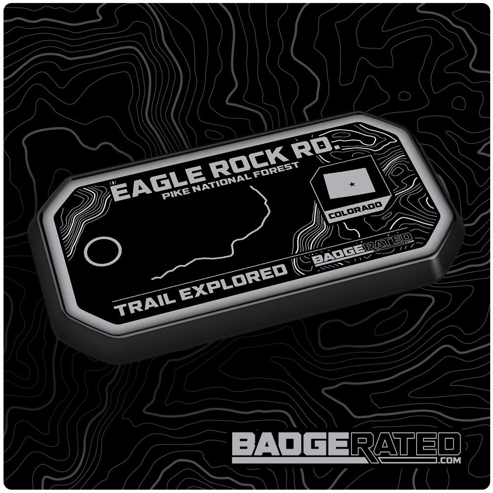 Eagle Rock Rd. Trail badge (Pike National Forest, CO)
