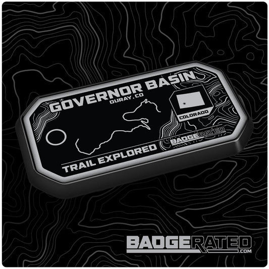 Governor Basin Trail Badge (Ouray, CO)
