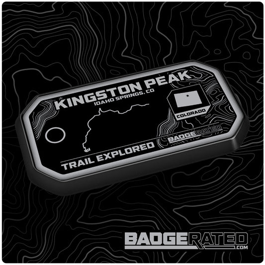 Kingston Peak Trail Badge (Idaho Springs, CO)