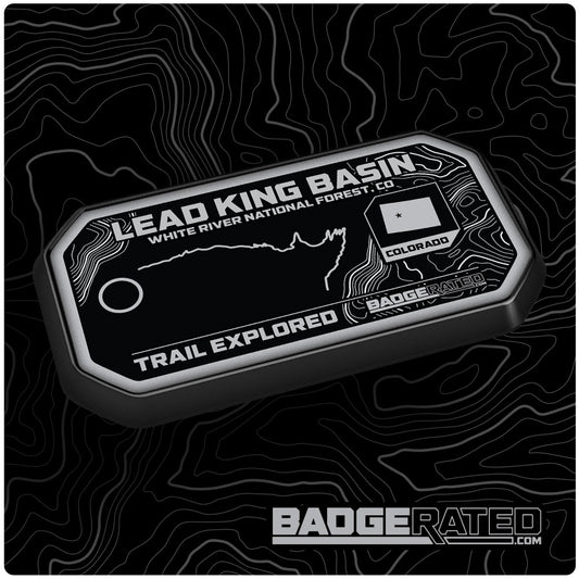 Lead King Basin Trail Badge (White River National Forest, CO)