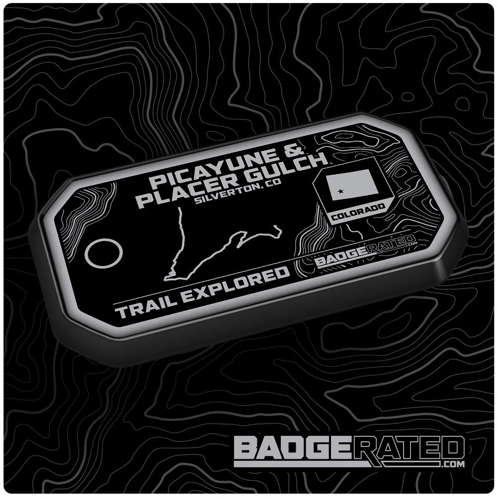 Picayune and Placer Gulch Trail Badge (Silverton, CO)