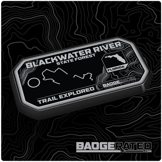 Blackwater River State Forest Trail Badge (Near Milton, FL)