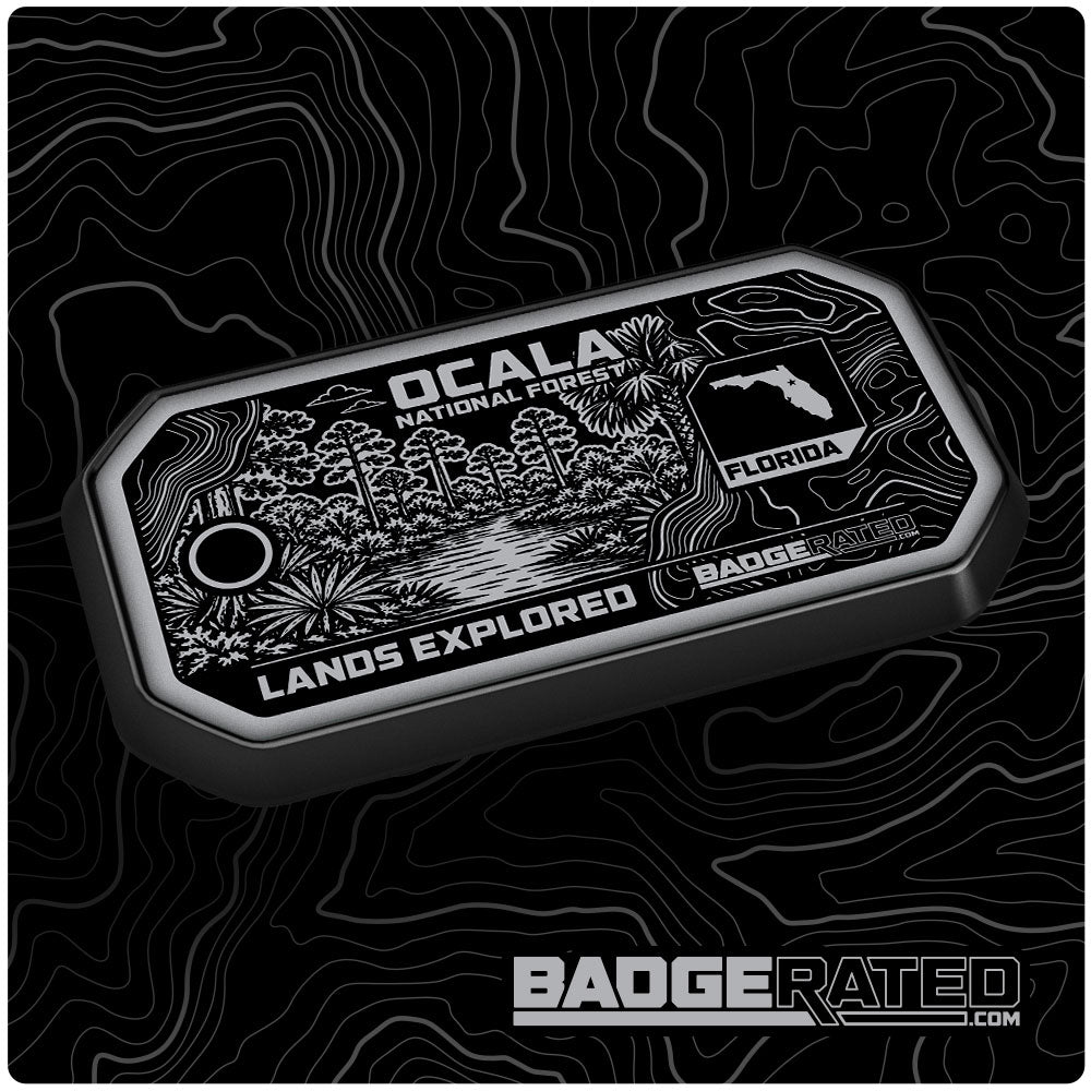 Ocala National Forest Lands Badge - Logo (Ocala, FL)