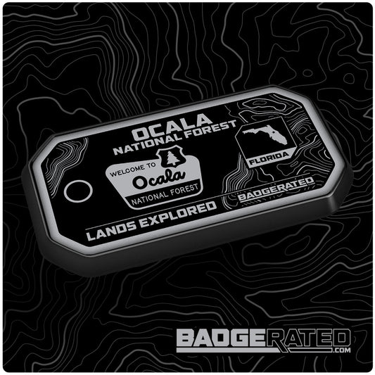 Ocala National Forest Lands Badge - Logo (Ocala, FL)
