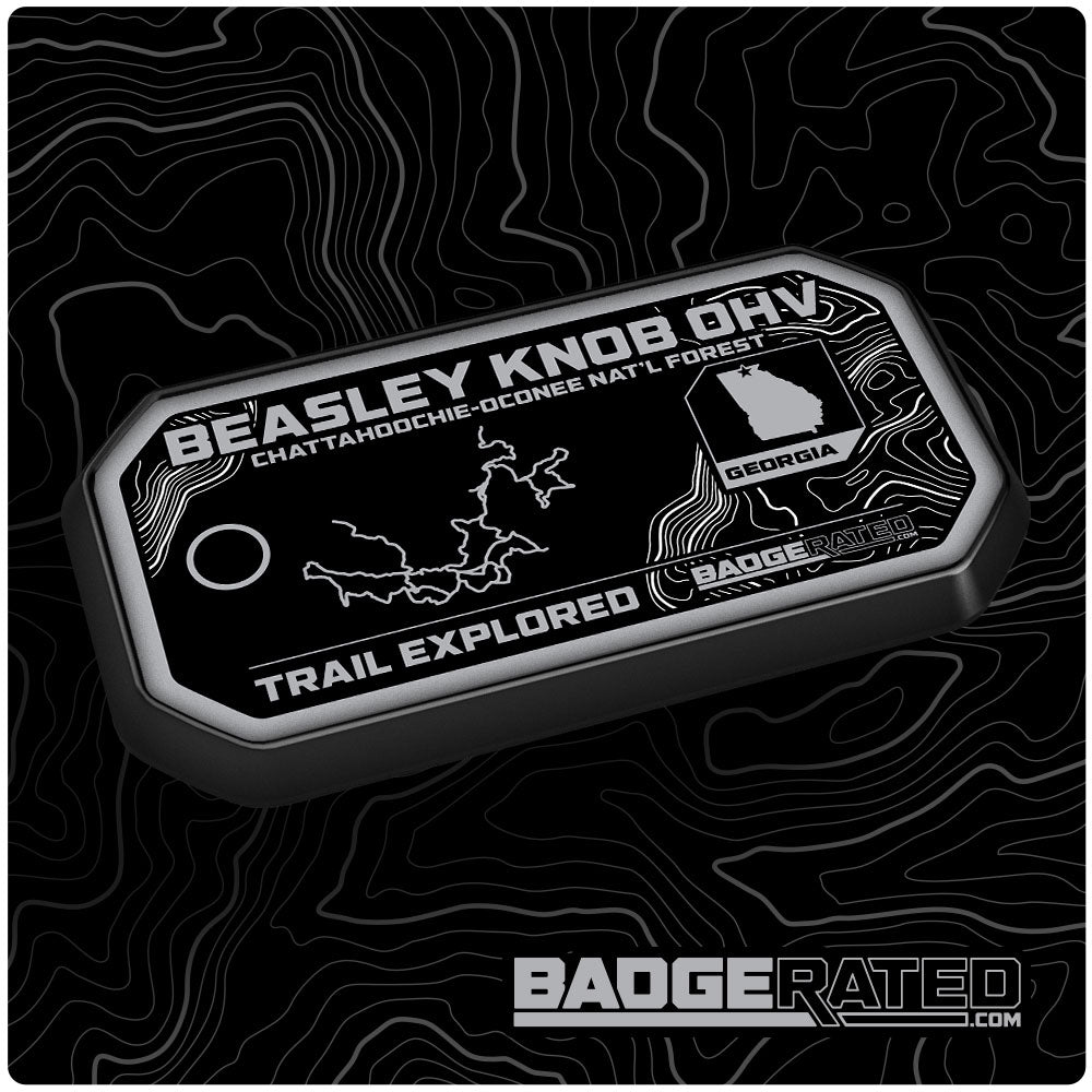 Beasley Knob OHV Trail Badge (Chattahoochie-Oconee Nat'l Forest, GA)