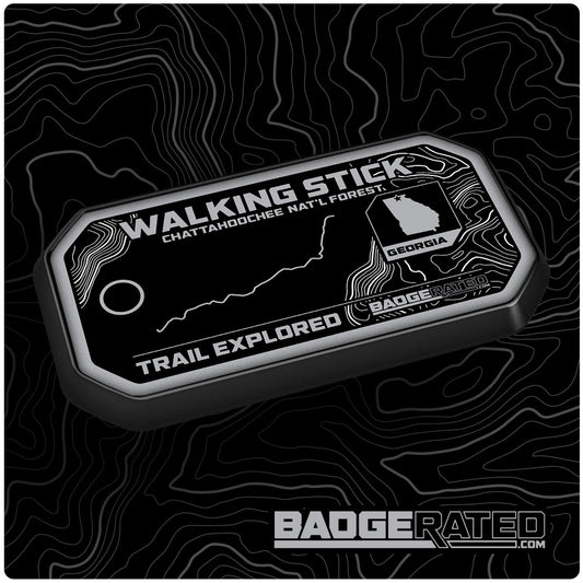 Walking Stick Trail Badge (Chattahoochee National Forest, GA)