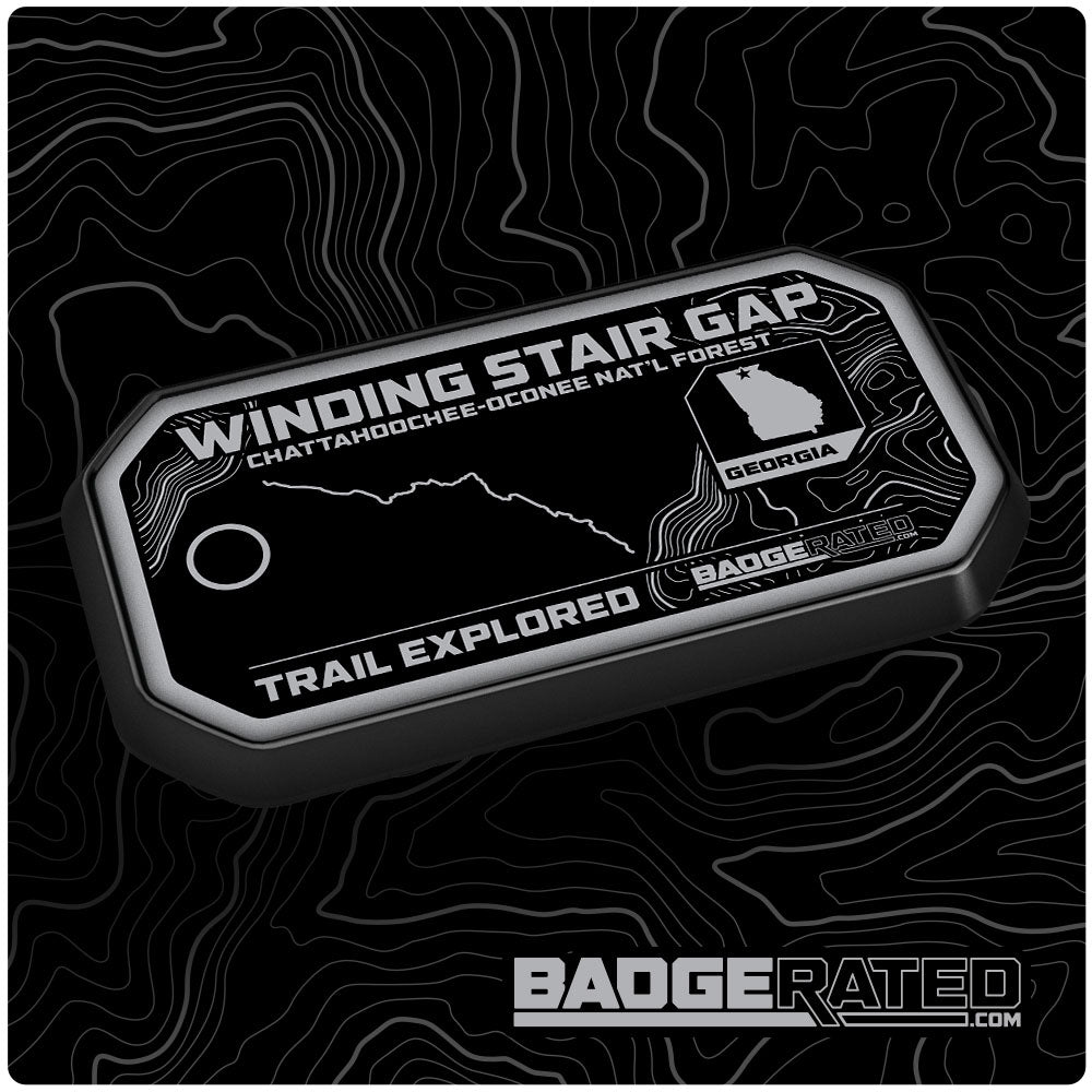Winding Stair Gap Trail Badge (Chattahoochee-Oconee Nat'l Forest, GA)