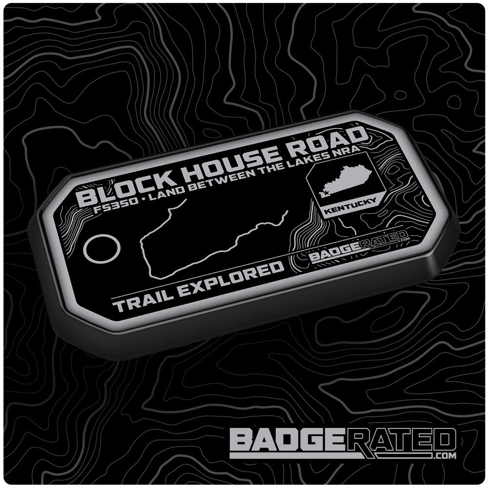 Block House Road Trail Badge (FS350 - Land Between the Lakes NRA, KY)
