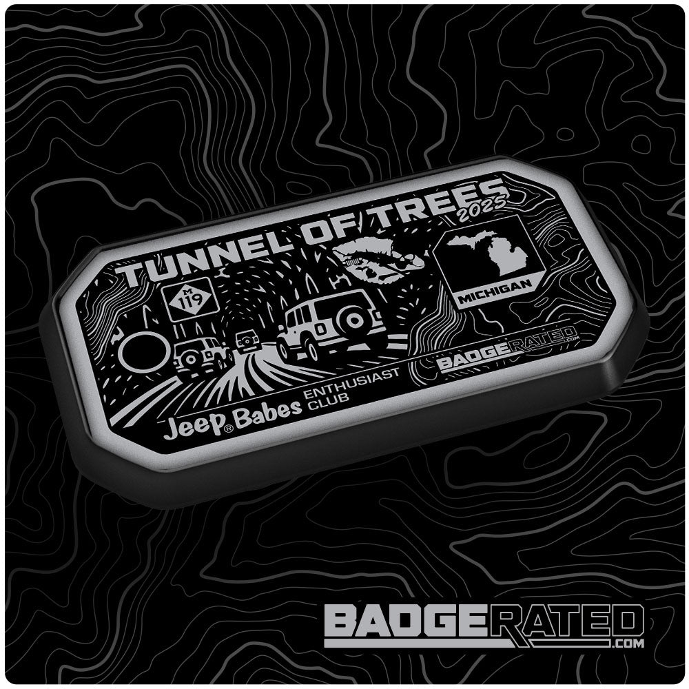 Jp Babes Tunnel of Trees Event Badge 2025 (Michigan)