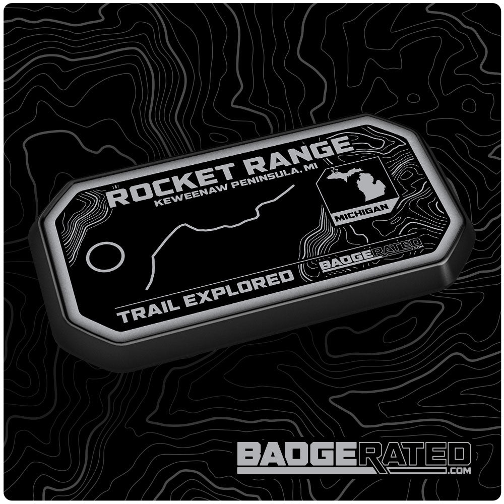 Rocket Range Trail Badge (Keweenaw Peninsula, MI)