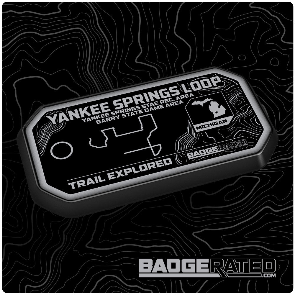 Yankee Springs Loop Trail Badge (Yankee Springs Rec. Area/Barry State Game Area, MI)