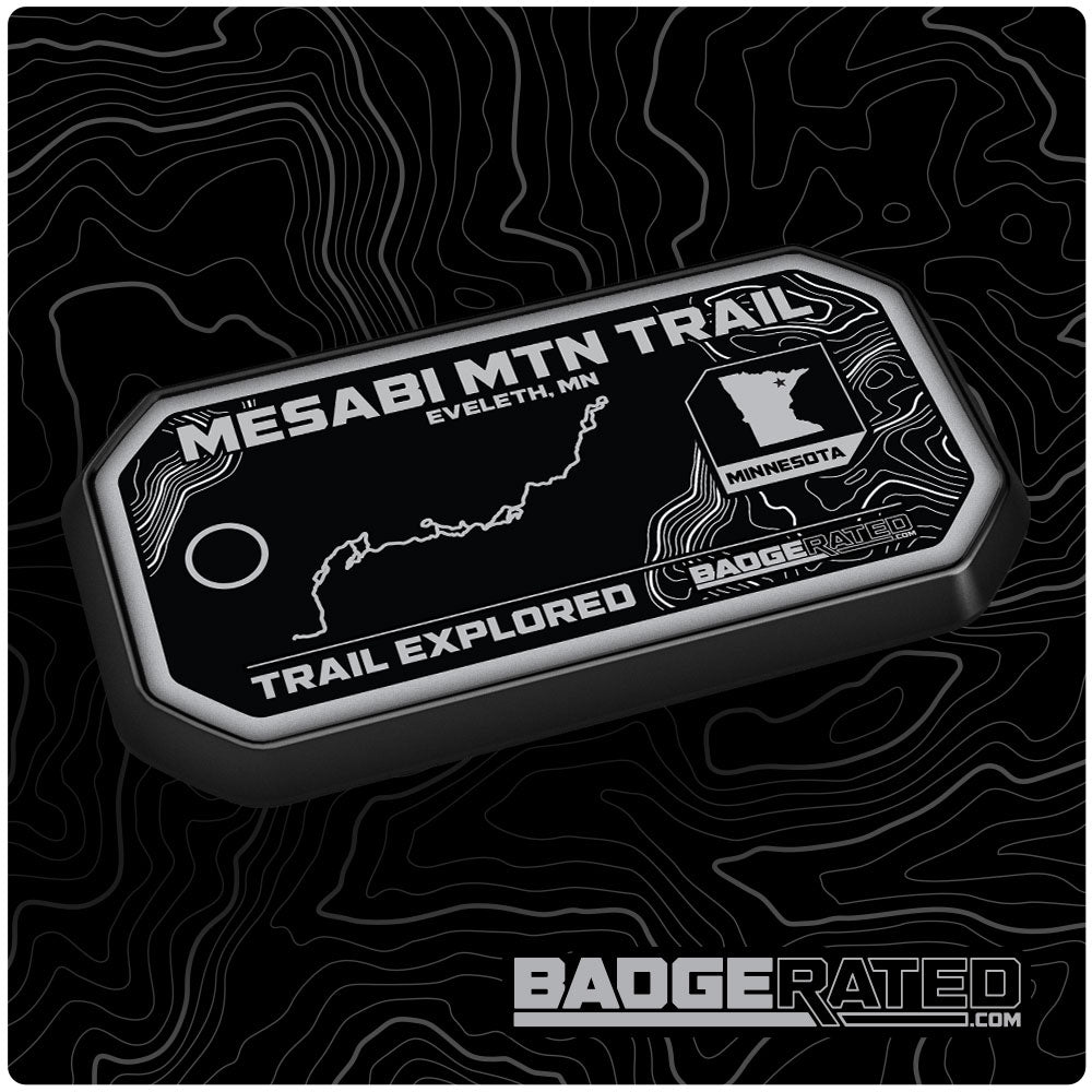 Mesabi Mountain Trail Badge (Eveleth, MN)