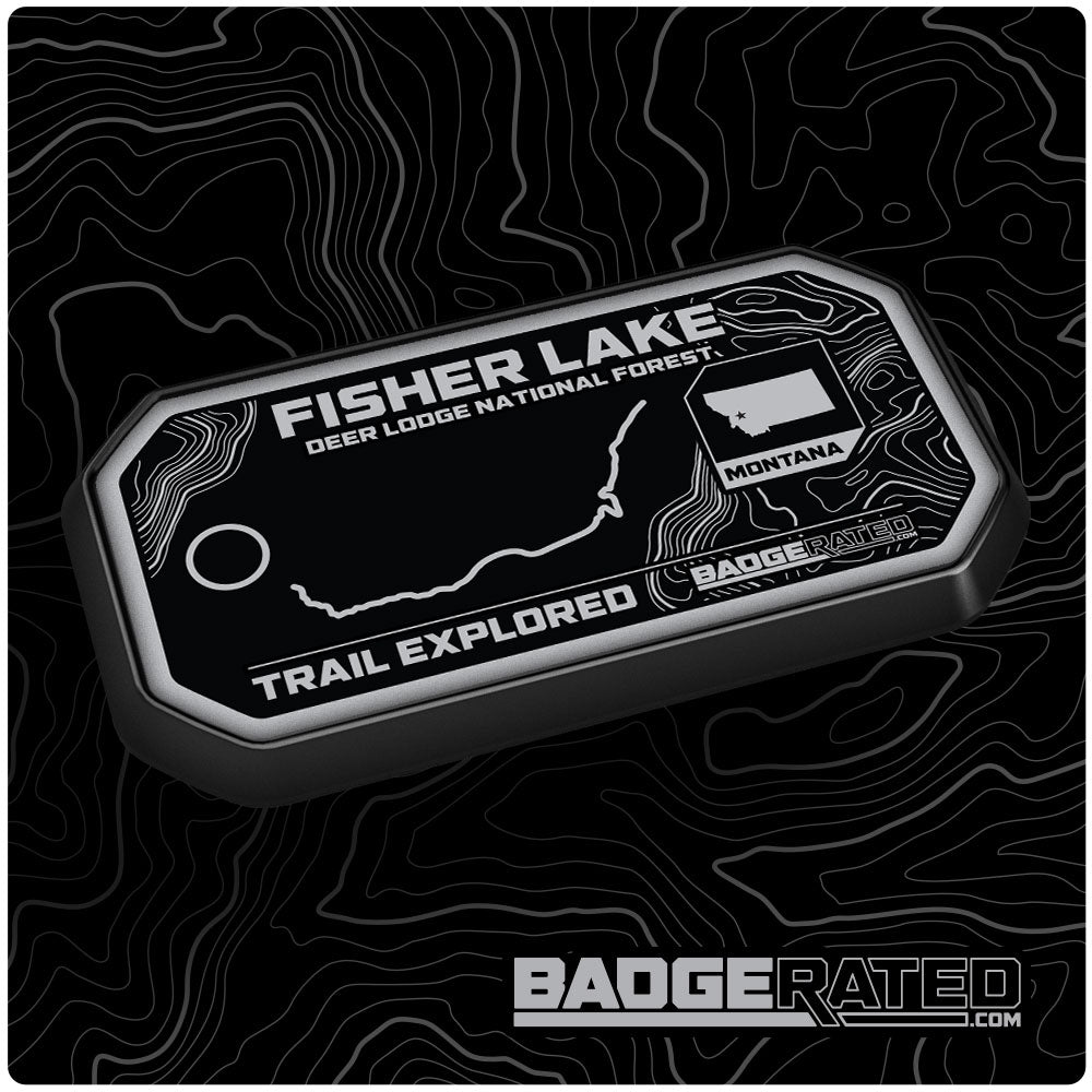 Fisher Lake Trail Badge (Deer Lodge National Forest, MT)