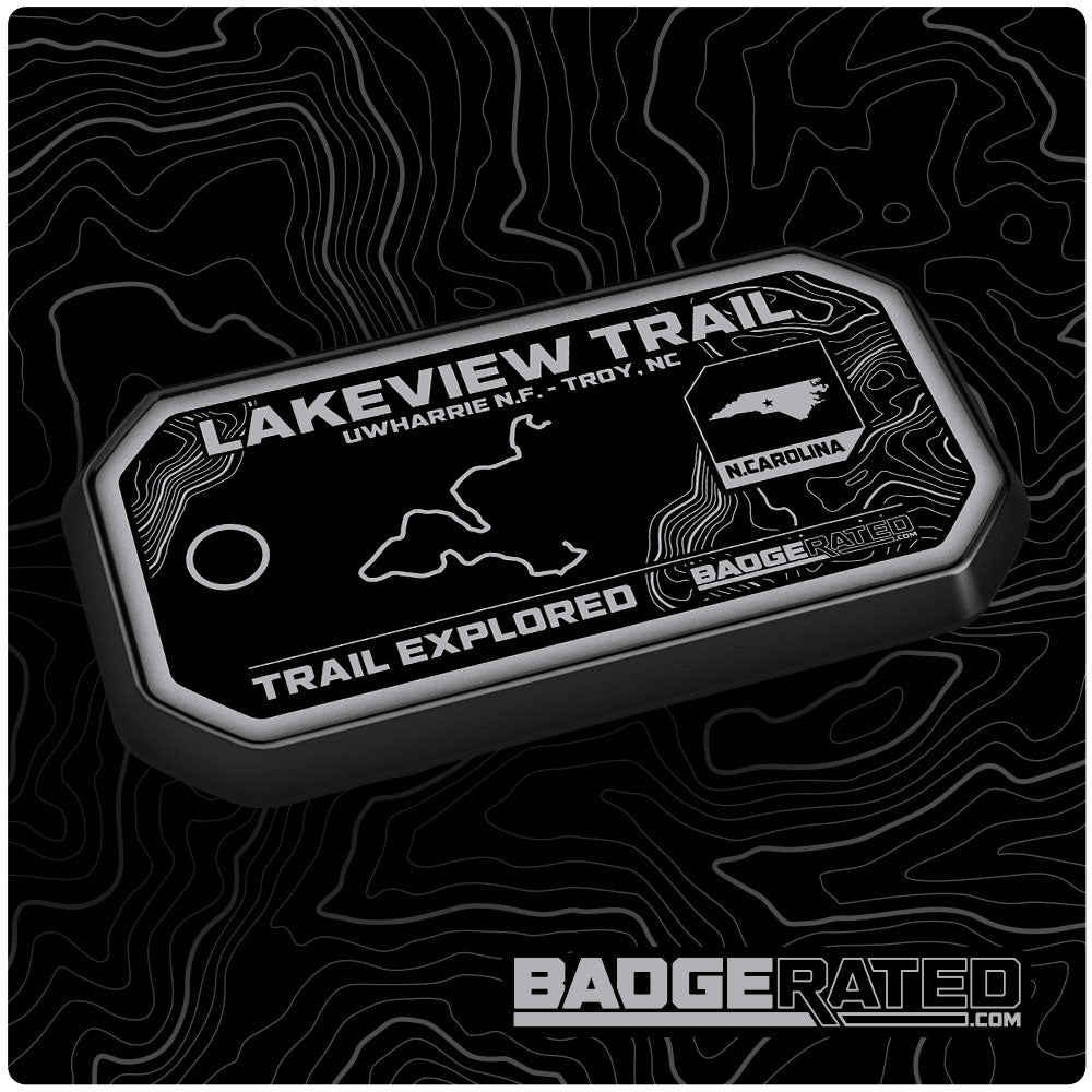 Lakeview Trail Badge (Uwharrie N.F. - Troy, NC)