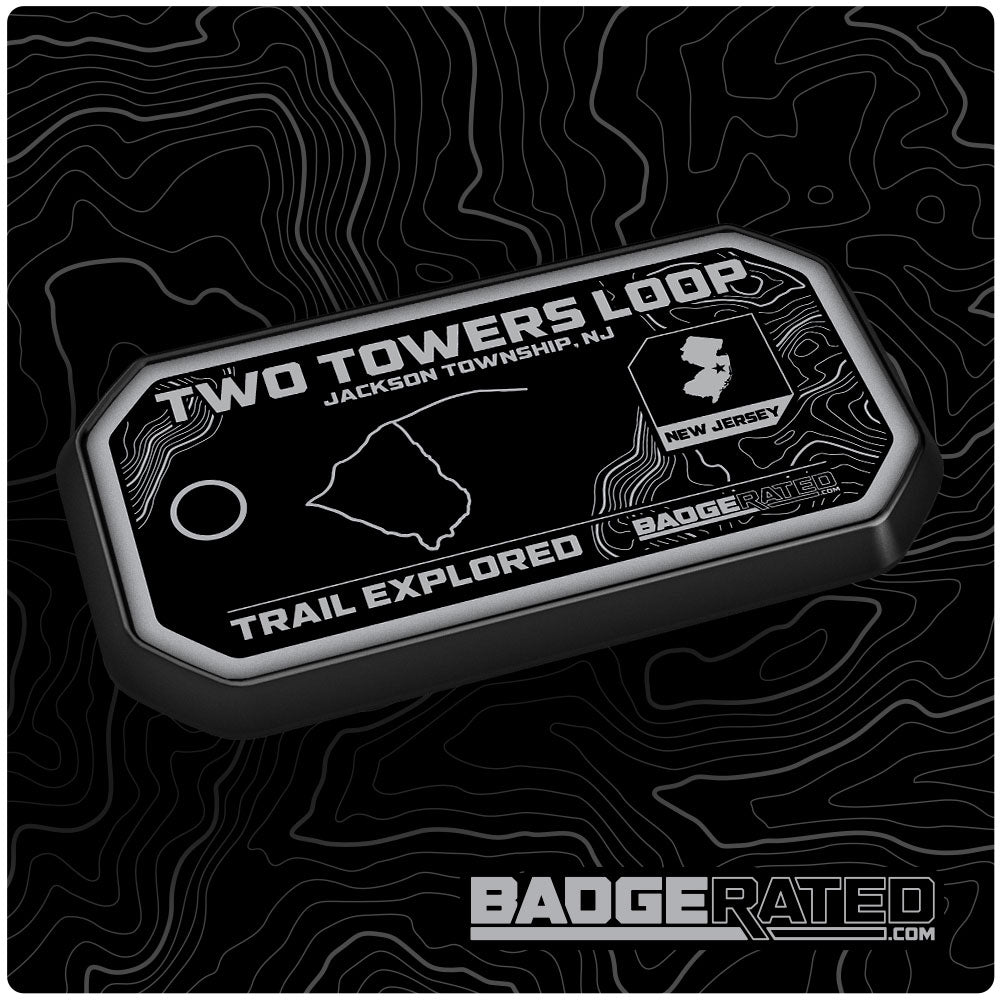 Two Towers Loop Trail Badge (Jackson Township, NJ)