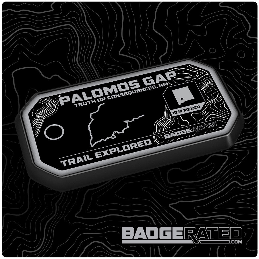 Palomos Gap Trail Badge (Truth or Consequences, NM)