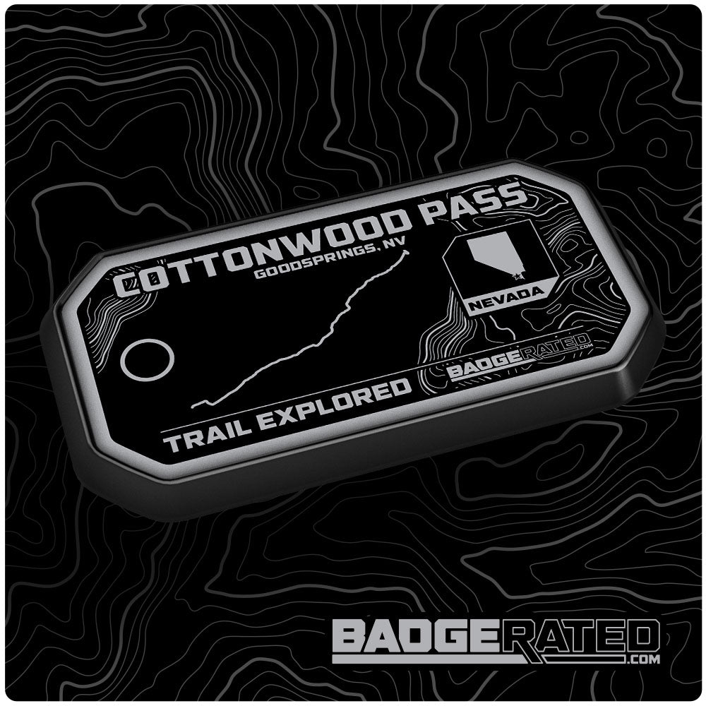 Cottonwood Pass Trail Badge (Goodsprings, NV)
