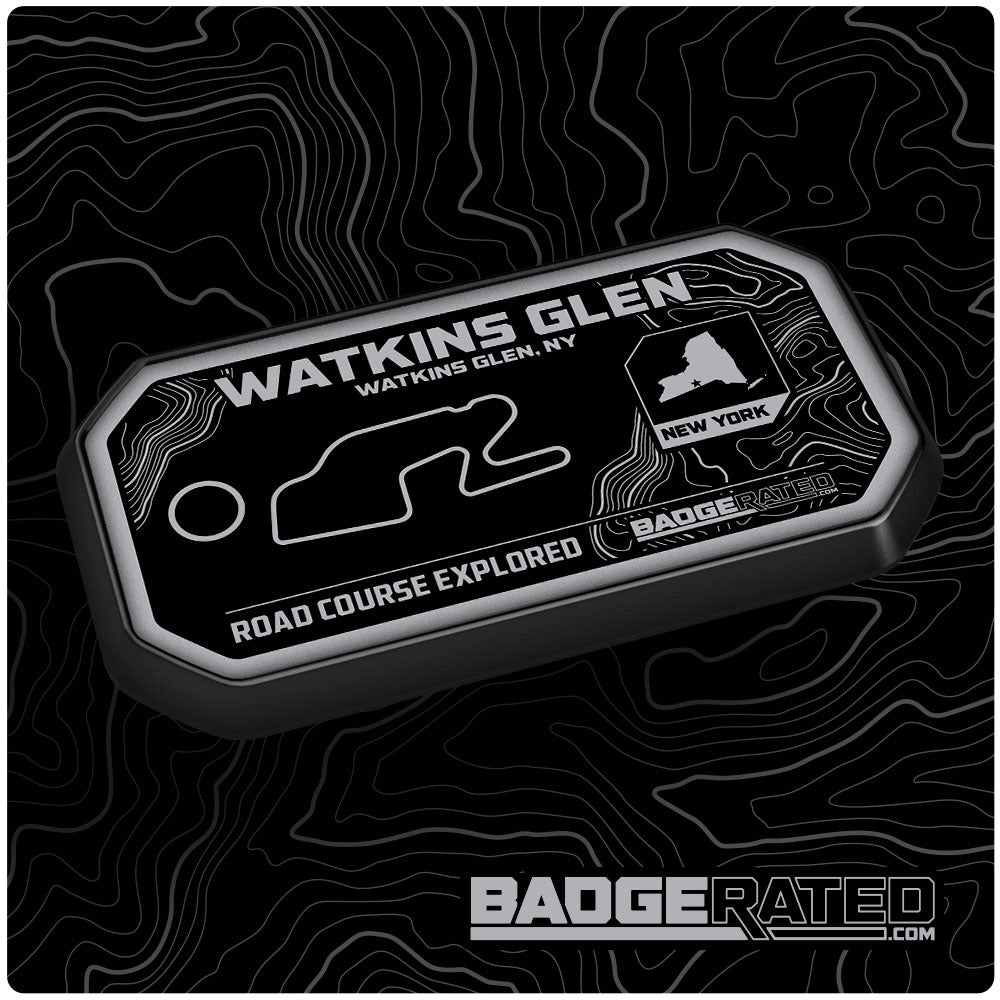 Watkins Glen Road Course Badge (Watkins Glen, NY)