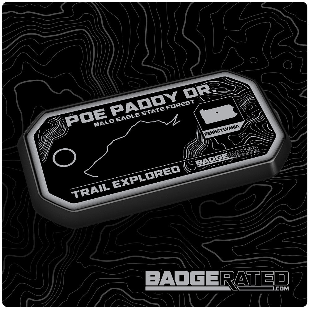 Poe Paddy Drive Trail Badge (Bald Eagle State Forest, PA)