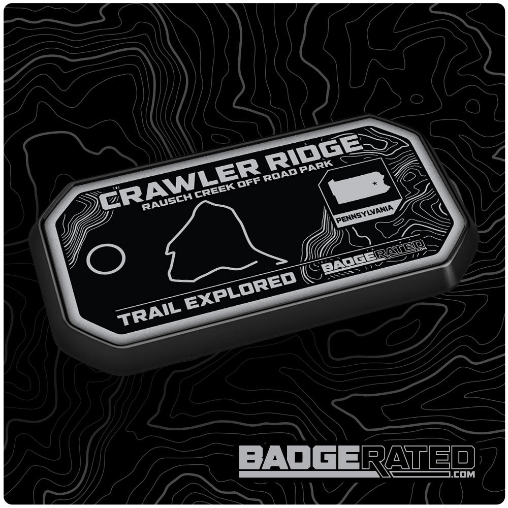 Crawler Ridge Trail Badge (Rausch Creek Off Road Park, PA)