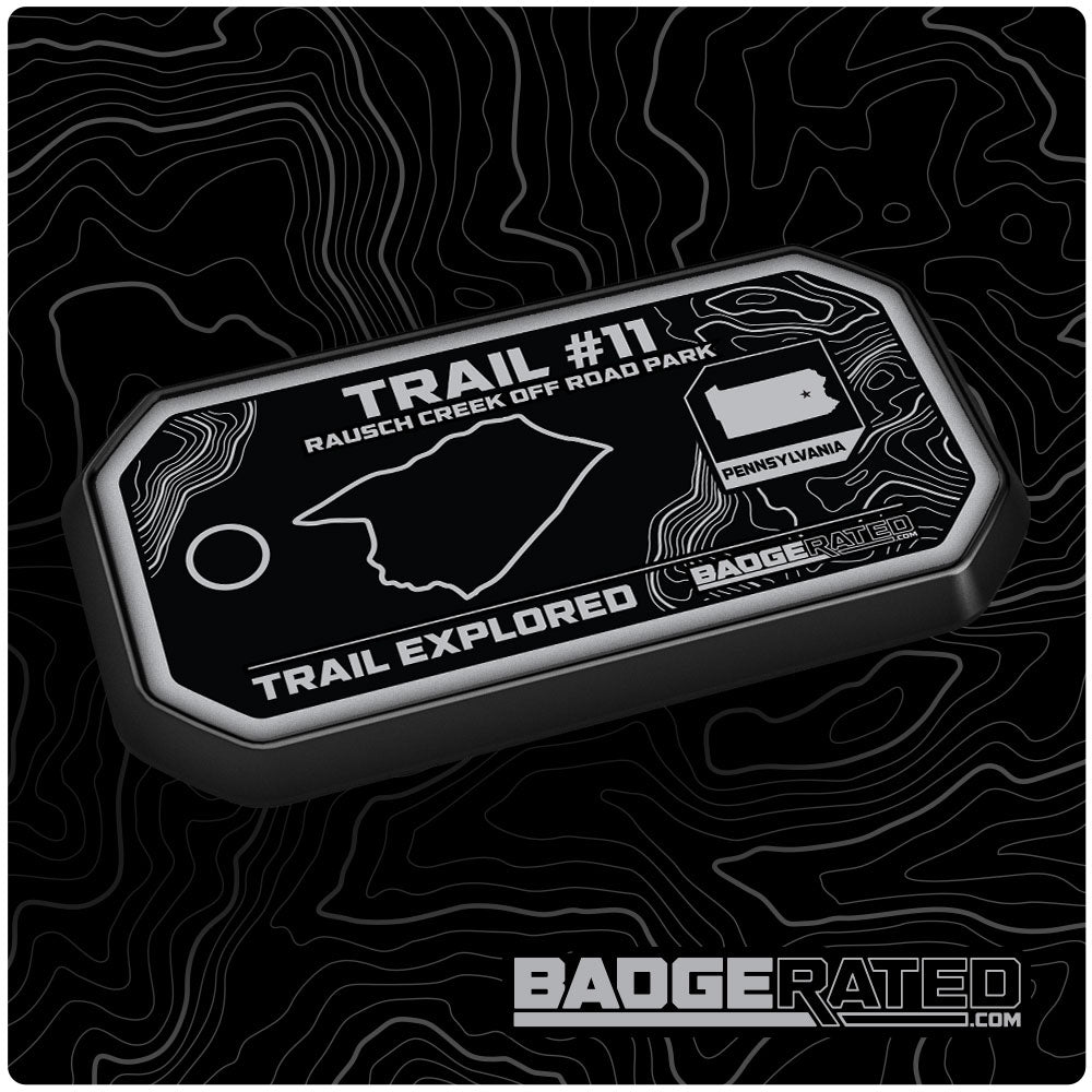 Trail #11 Trail Badge (Rausch Creek Off Road Park, PA)