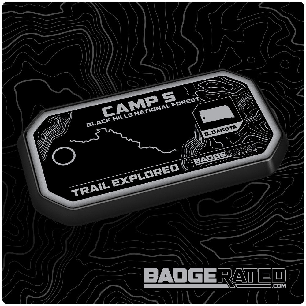 Camp 5 Trail Badge (Black Hills National Forest, SD)
