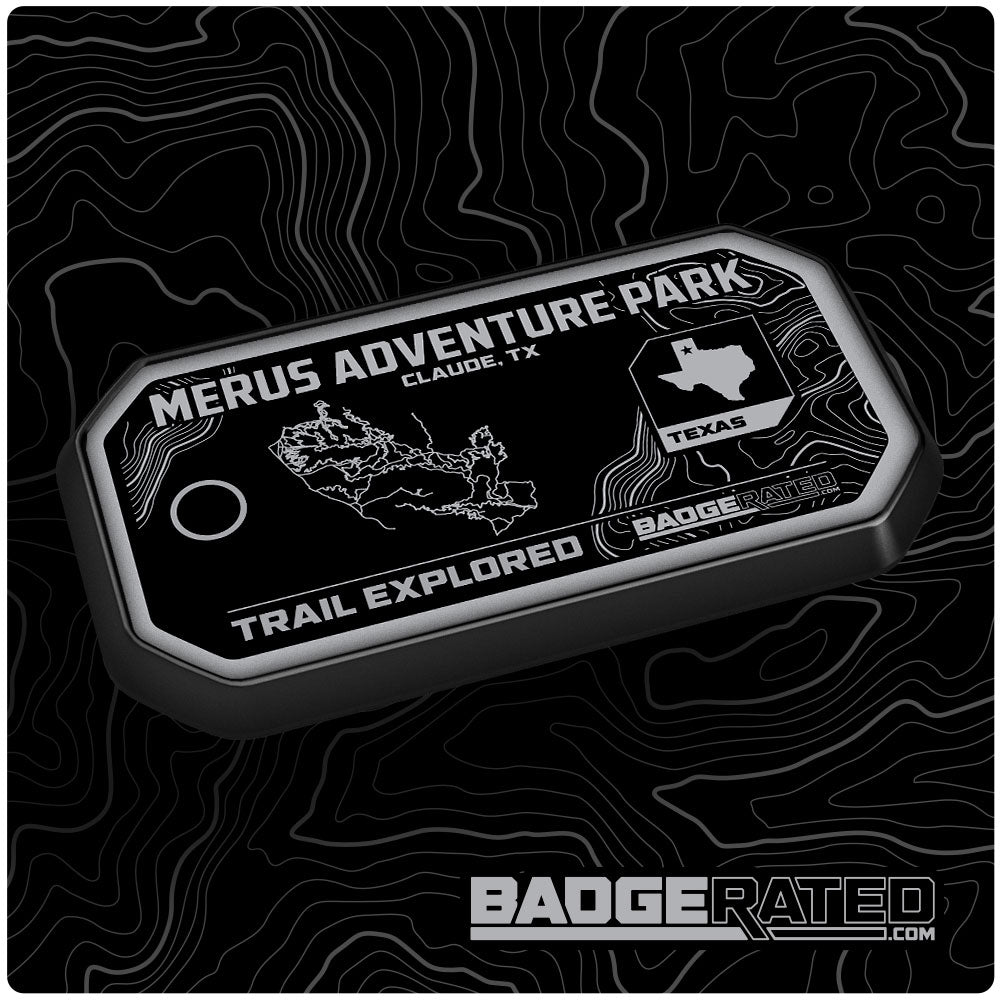 Merus Adventure Park Trail Badge (Claude, TX)