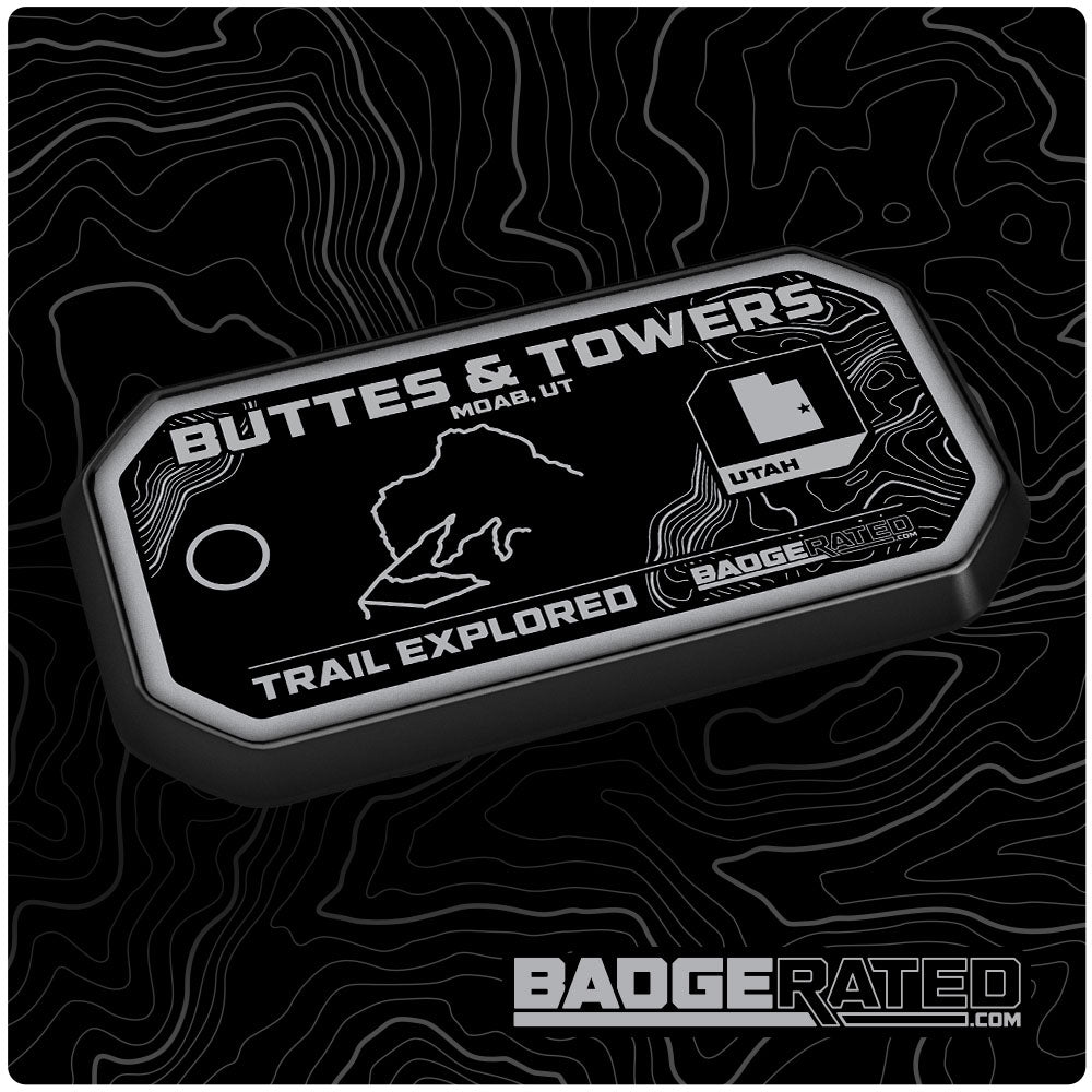 Buttes & Towers Trail Badge (Moab, UT)